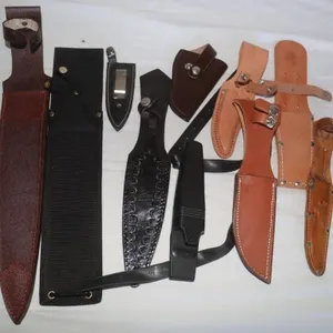 Leather And Synthetic Knife Sheaths