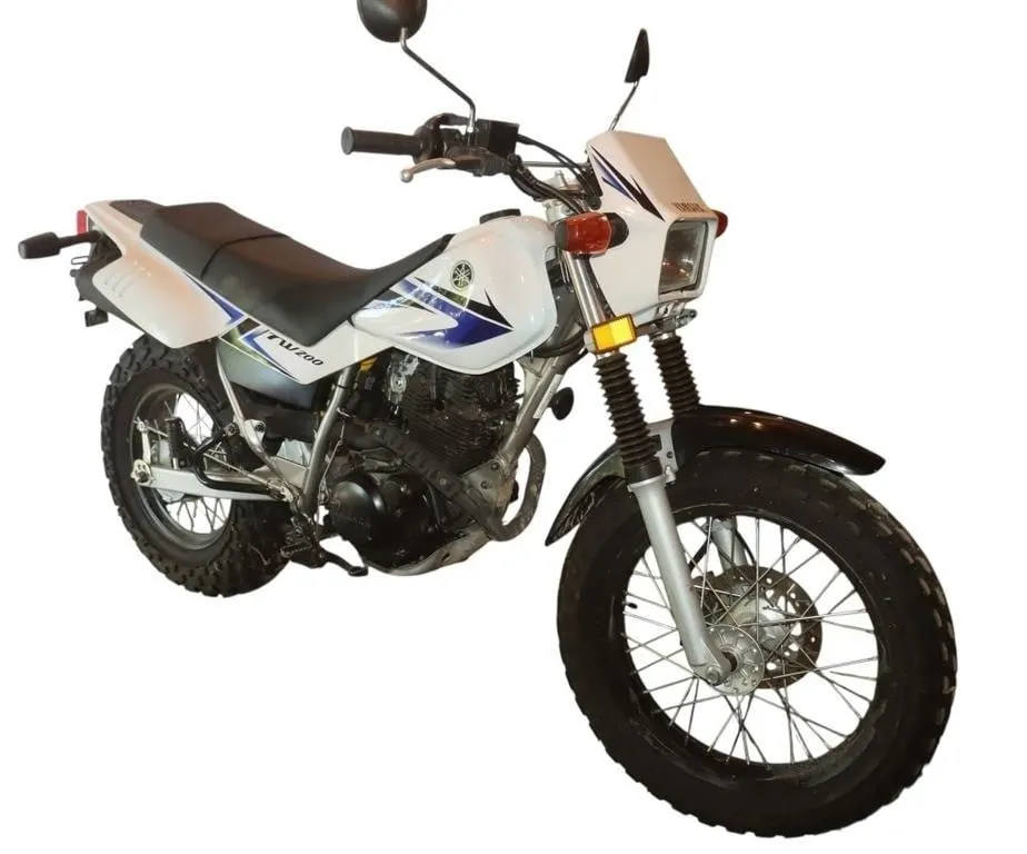 2009 Yamaha TW200 Motorcycle 1,316K, Turns Over;