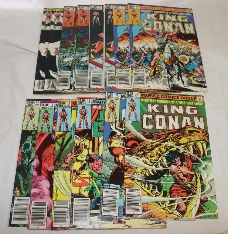 Marvel King Conan Comic Books