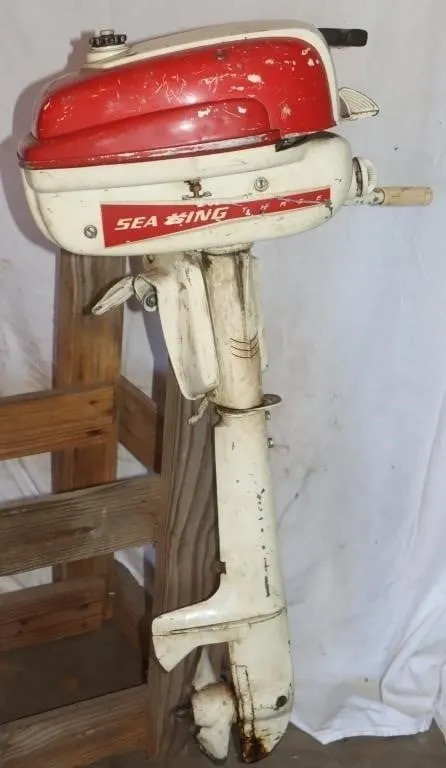 Vintage Sea King 3 HP Outboard Motor