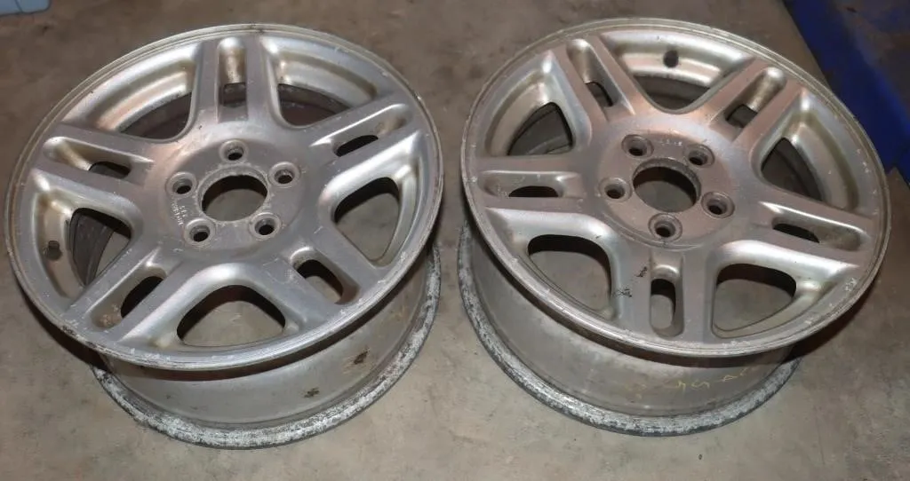 2 Aluminum Alloy Wheels 16"x7" 5 lug