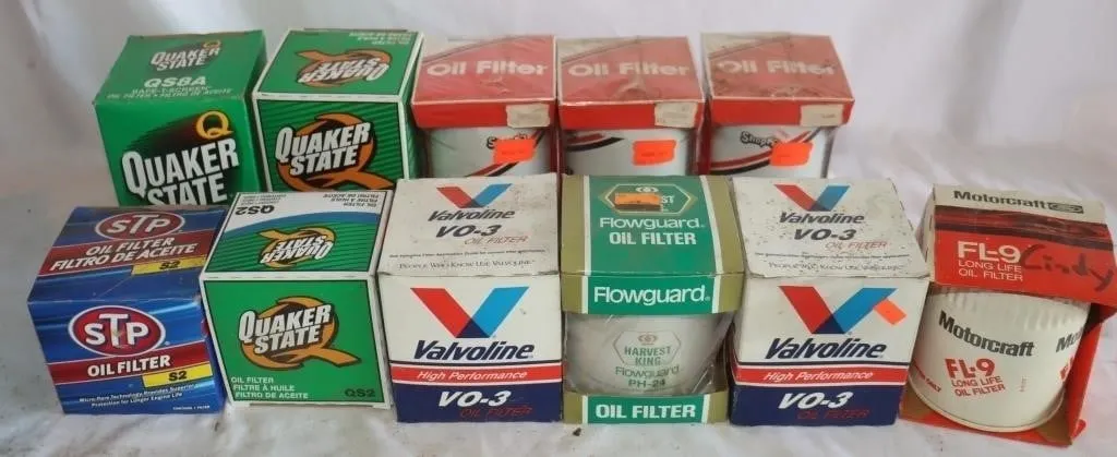 11 Automotive Oil Filters: