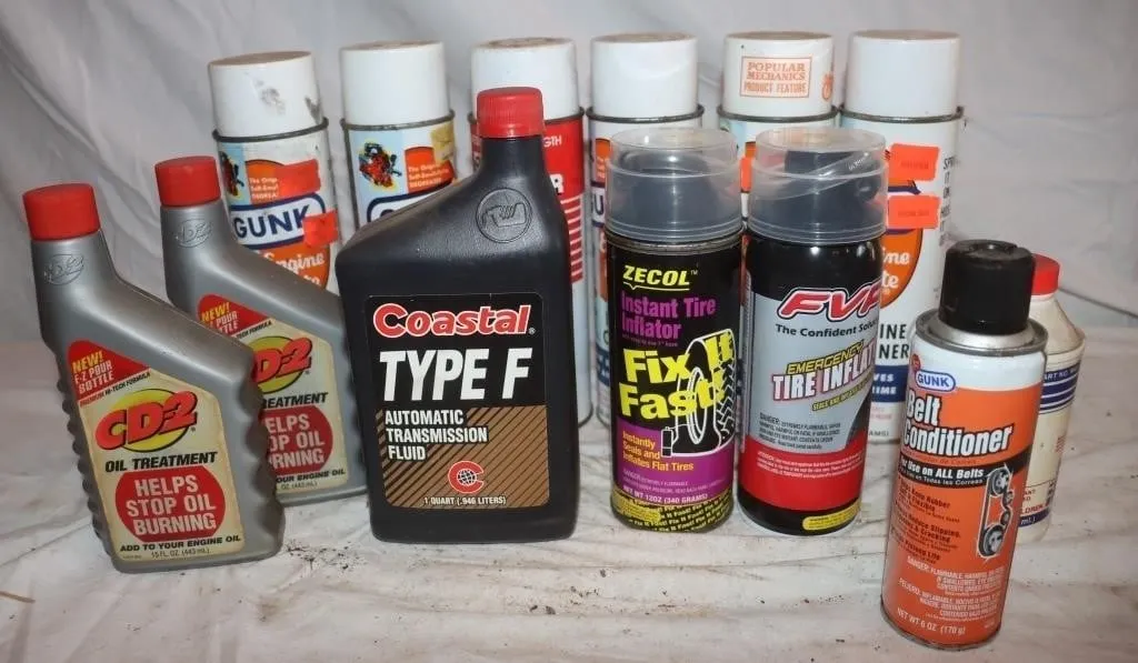 Automotive Maintenance Fluids: