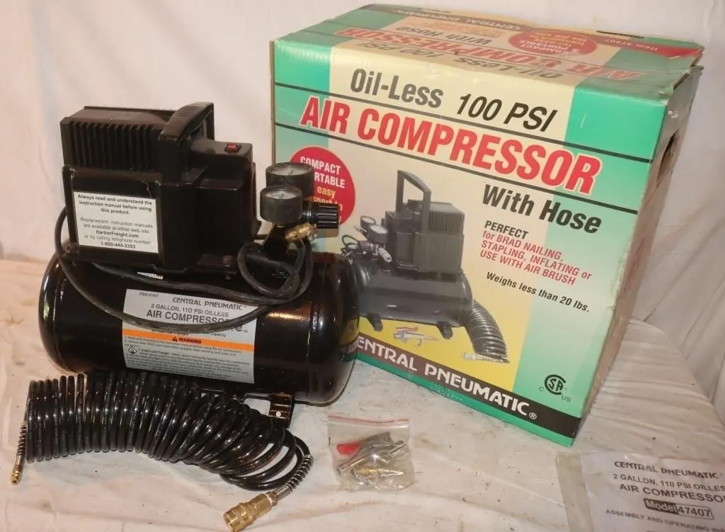 Oil-Less 2 Gallon Air Compressor