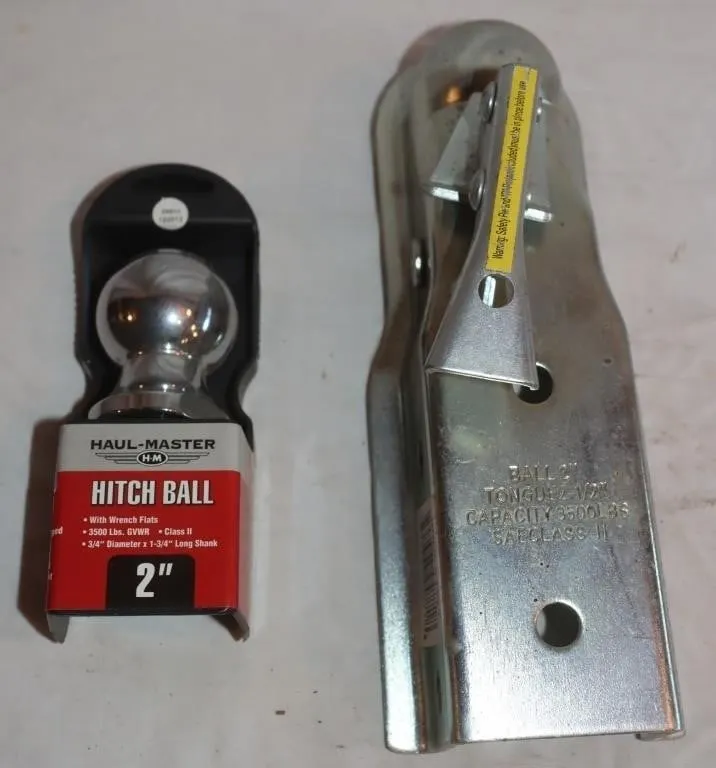 Haul-Master 2" Hitch Ball & Ball Coupler