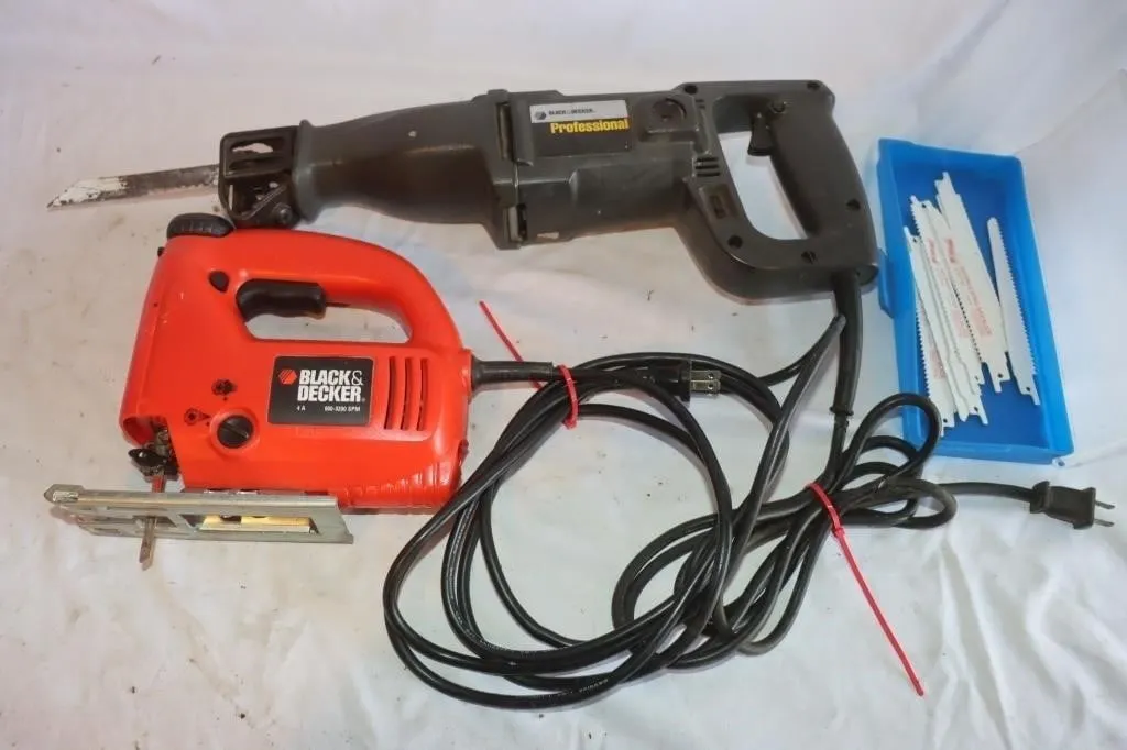 2 Black & Decker Power Tools, Both Work