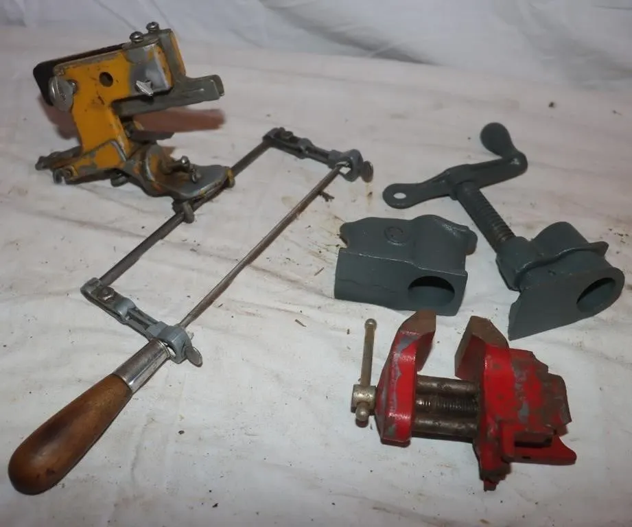 Nygran File-N-Joint Saw Sharpener, Bench Vise