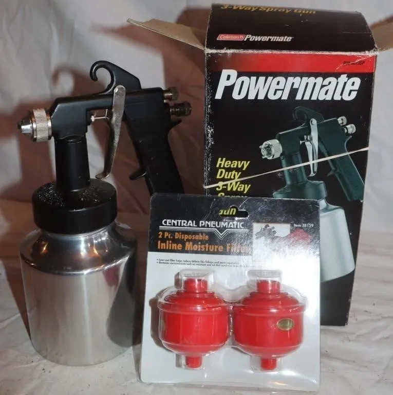 Powermate 3-Way Spray Gun &