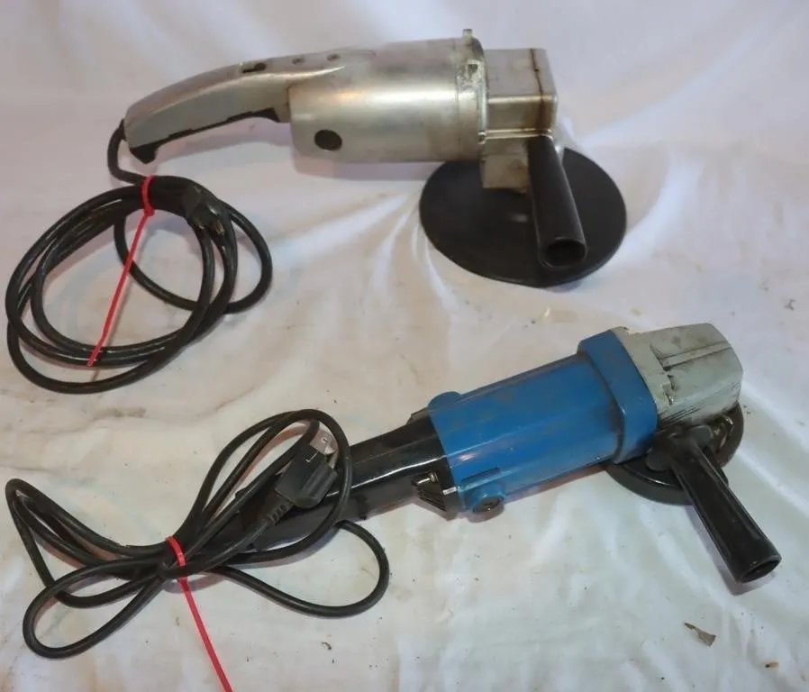 2 Power Tools Angle Grinder & Sander Both Work