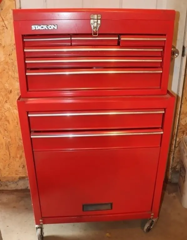 Stack-On 2-Piece Rolling Tool Chest;