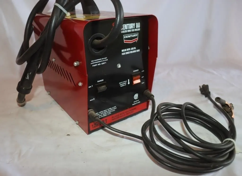 Century 80 Gasless Wire Feed Welder