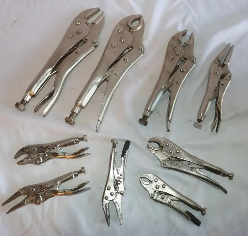 9 Locking Pliers