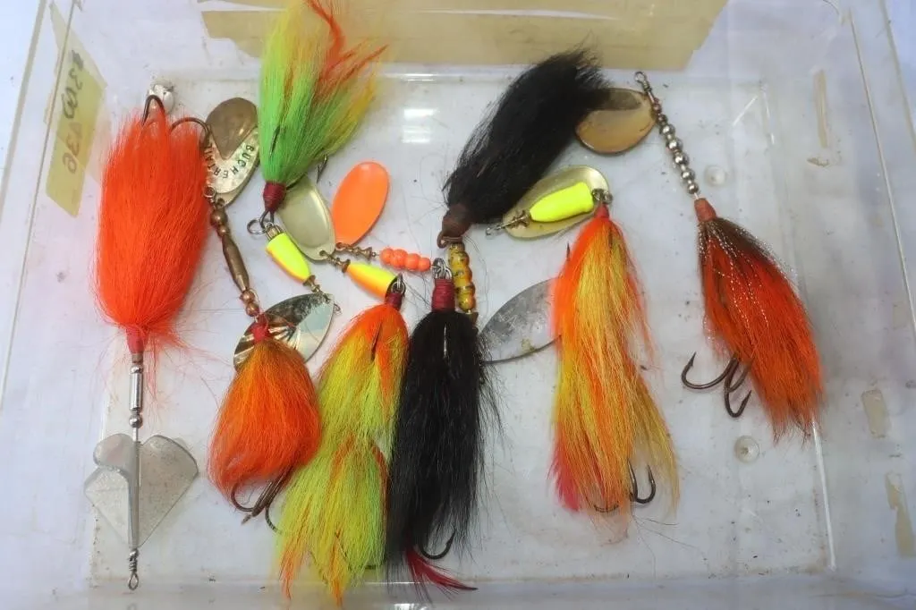 Buchertail And Mepps Giant Killer Fishing Lures