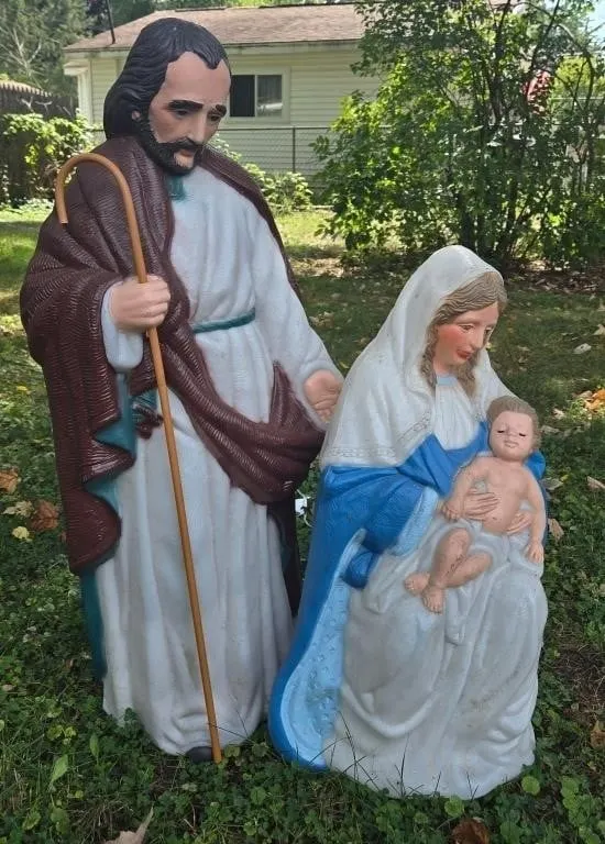 Mary and Joseph Blow Molds WORKS
