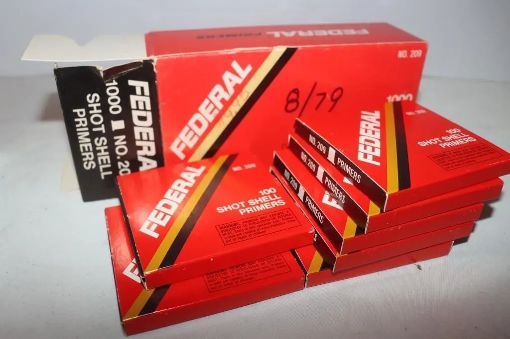 700 Federal No. 209 Shot Shell Primers