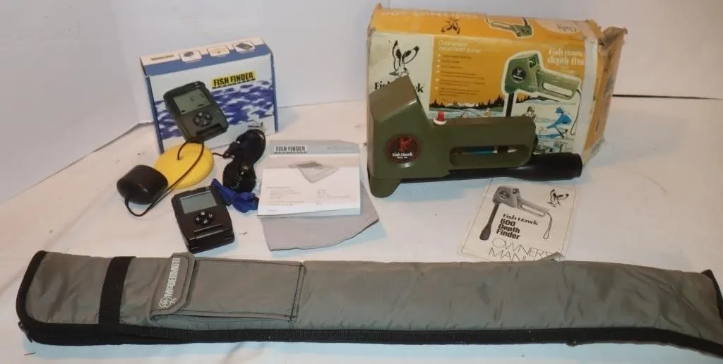 Fish Hawk 600 & Fisherman's Habit Fish Finders