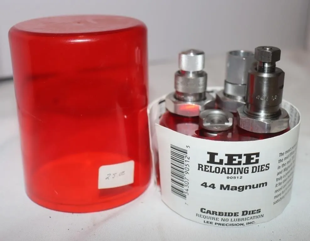 Lee 44 Magnum Carbide Reloading Dies