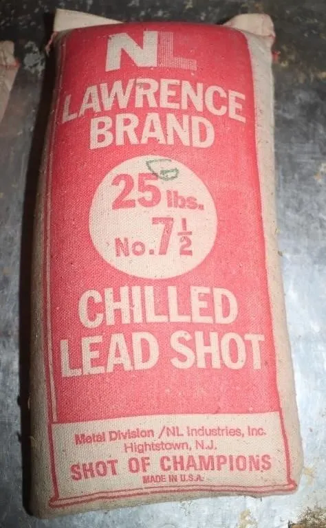 Lawrence Brand 25lb Chilled Lead Shot