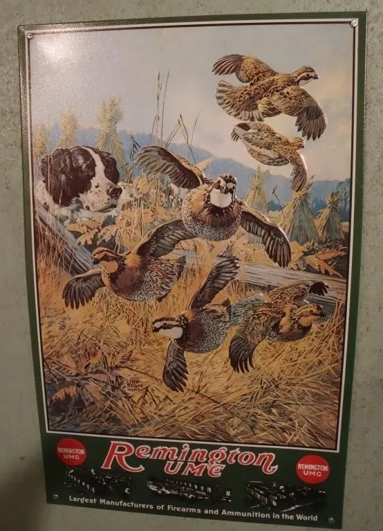 Remington UMC Metal Sign
