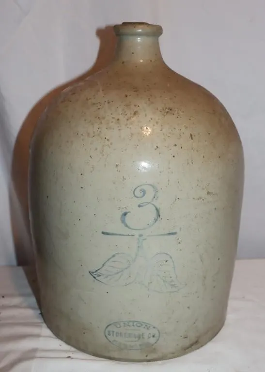 Union Stoneware Co. 3-Gallon Jug