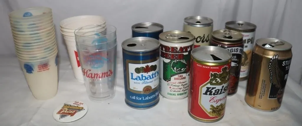 Beer Cans, Cups, & Adventure Point Pin: