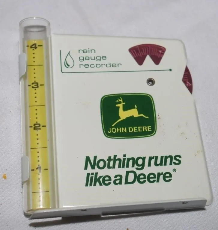 John Deere Rain Gauge Recorder