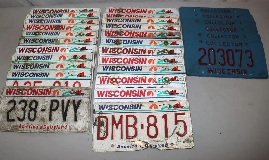 Wisconsin License Plates &