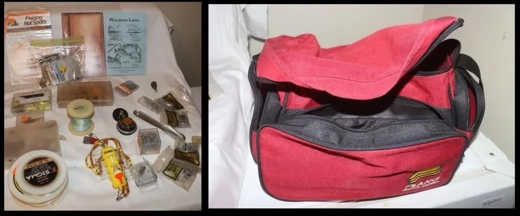 Plano Tackle Bag w/ Fishing Gear: