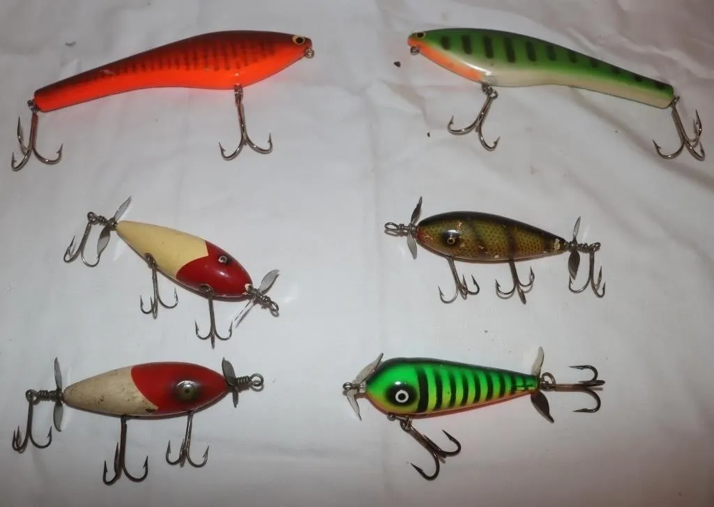 6 Fishing Lures