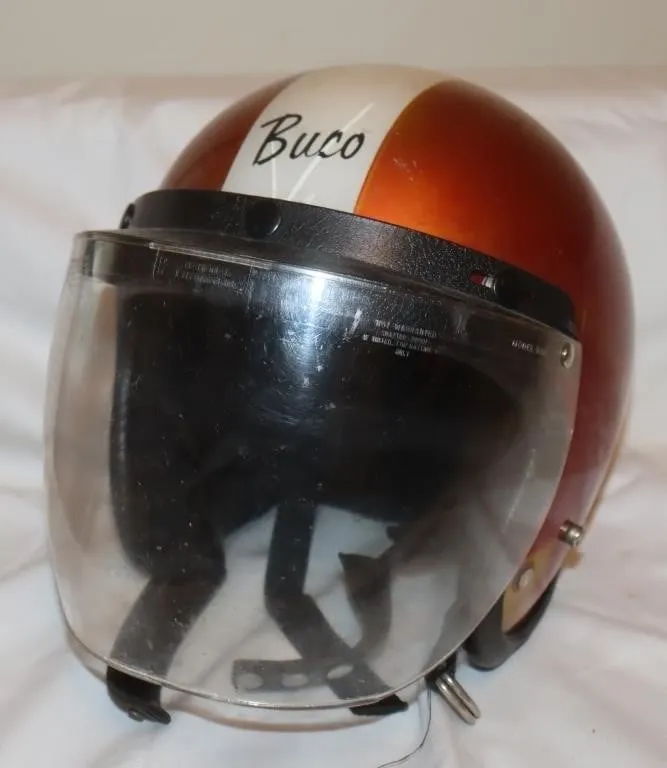 Buco Open Face Motorcycle Helmet