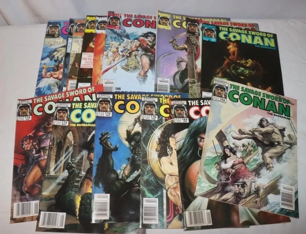 Marvel The Savage Sword Of Conan Magazines