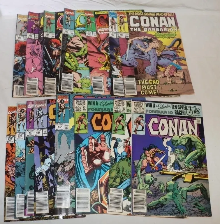 Marvel Comics Conan The Barbarian Comics