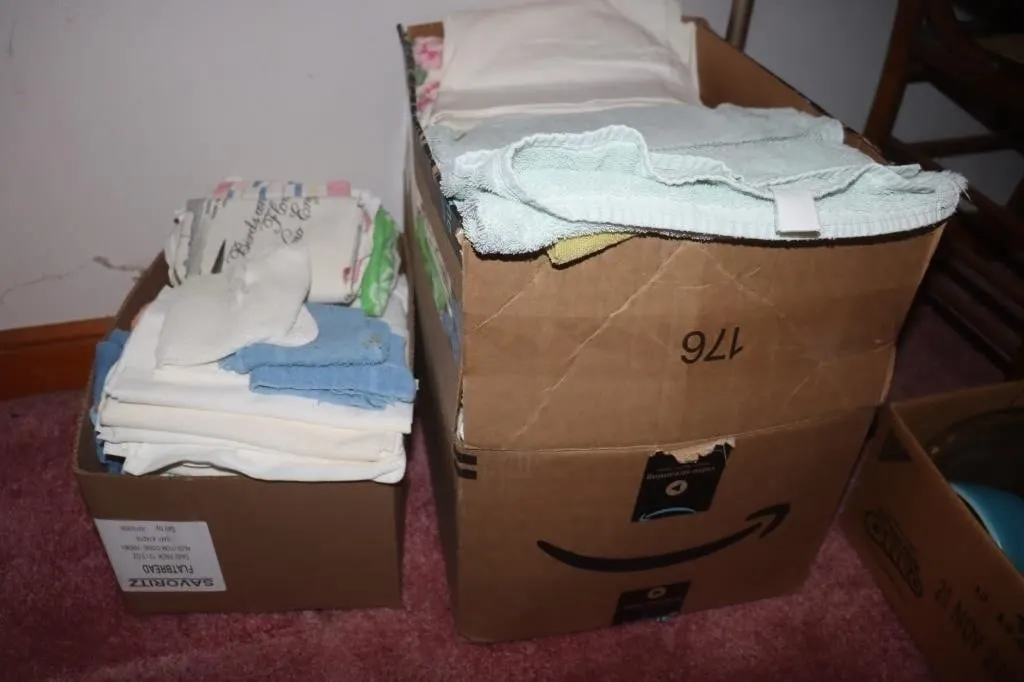 Household Linens, Towels, and Rags