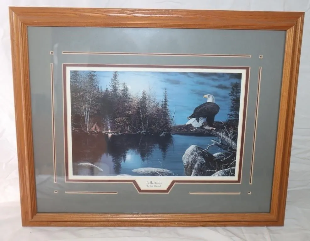 Jim Hansel Reflections Framed Print