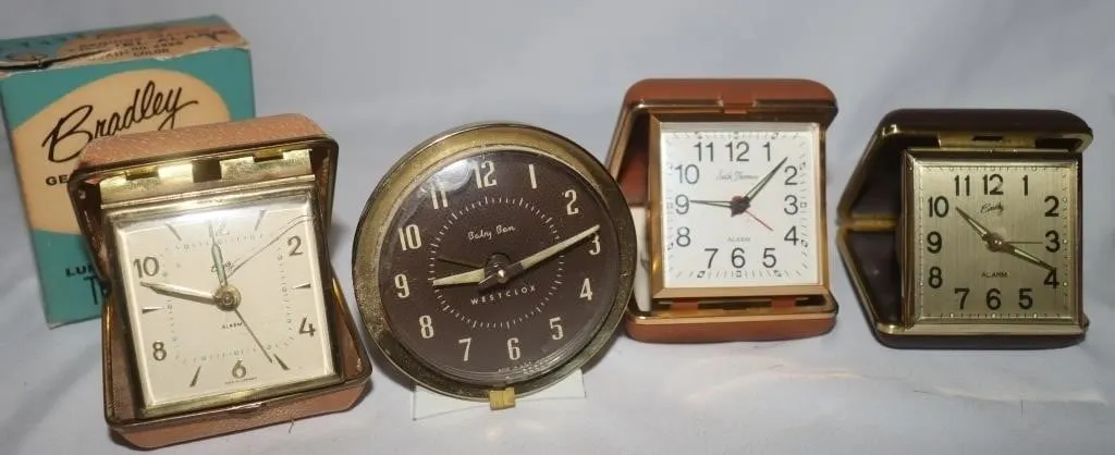 4 Travel Alarm Clocks