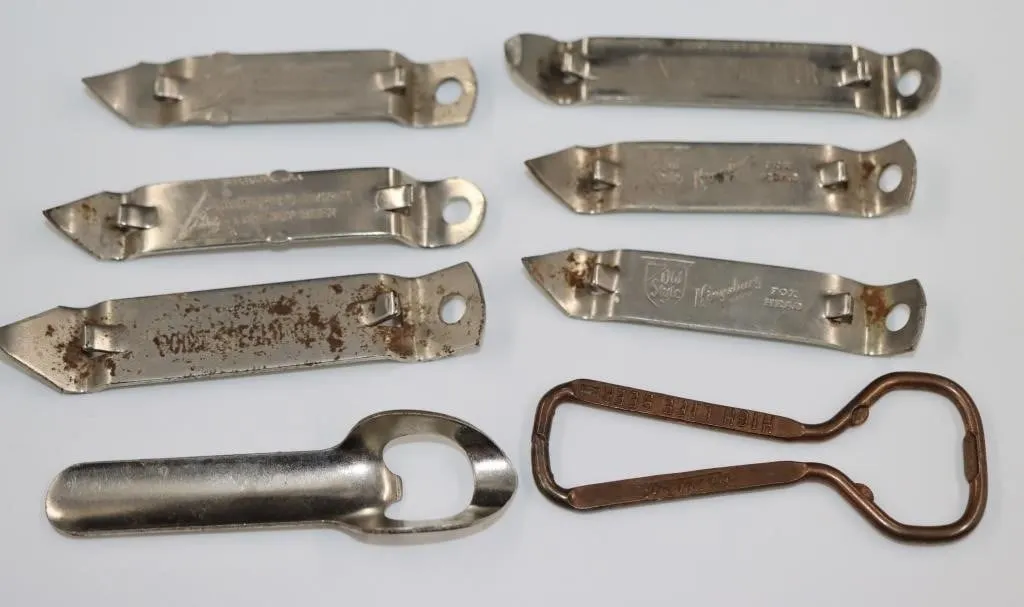 8 Beer Can Openers: