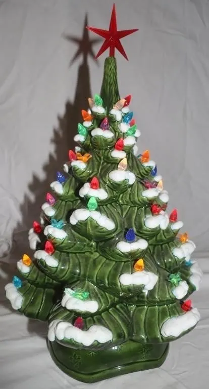 Byron Molds Ceramic Christmas Tree 18"