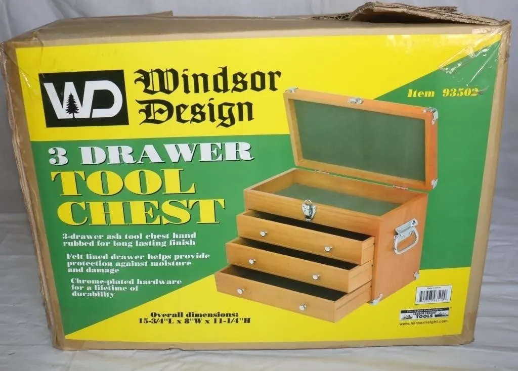 New Windsor Design 3 Drawer Tool Chest