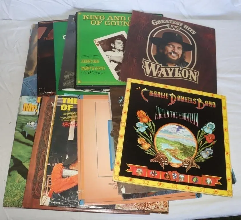 Country Music Vinyl Records