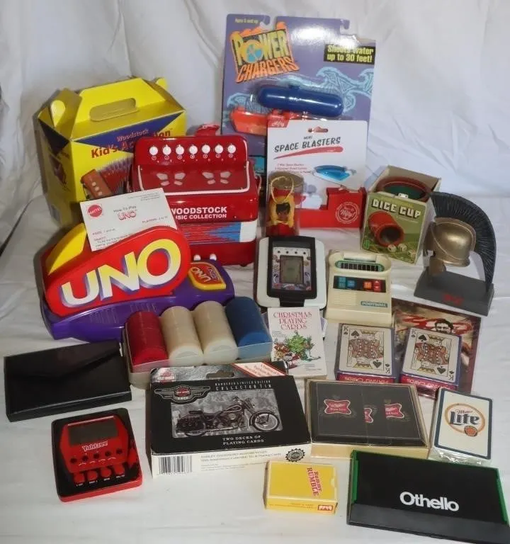 Games, Toys, and Cards: