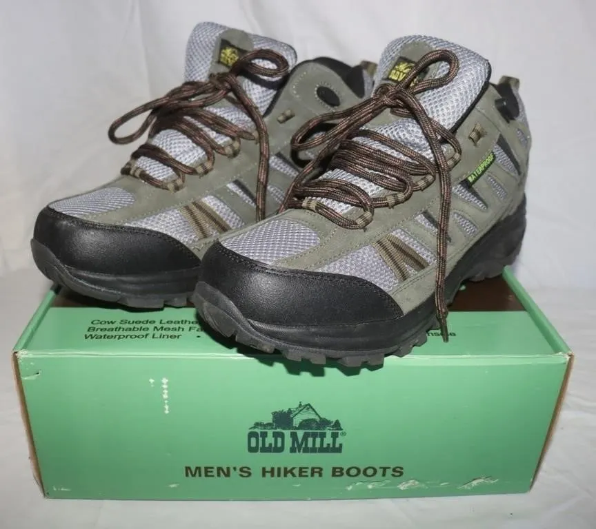 Old Mill Men's Hiker Boots Size 13M