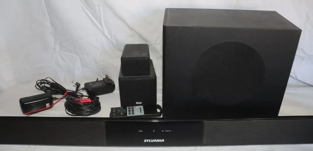 Sylvania Soundbar & KLH Speaker System