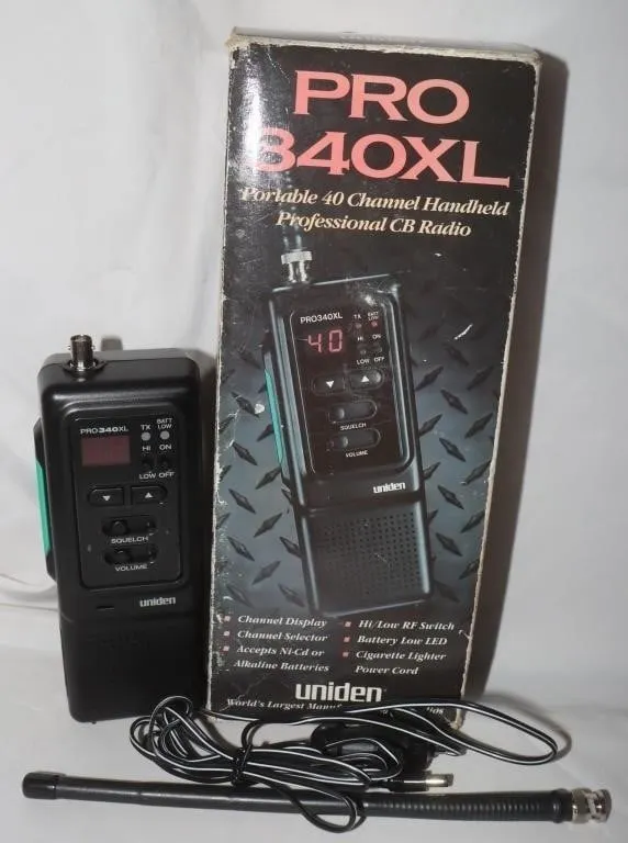 Uniden PRO340XL Handheld CB Radio