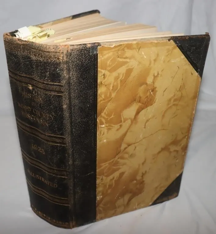1923 History Of Wood County Wisconsin
