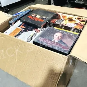 Box of various DVD's - singles & box sets