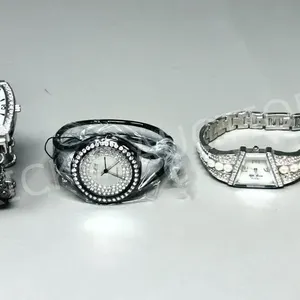 3 large face Fifth Avenue quartz watches