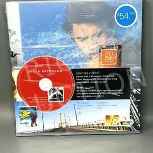 2005 Canadian stamp album & cd