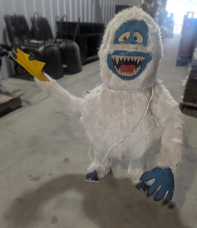 Christmas Yeti, 3FT High, Unknown Working Cond.