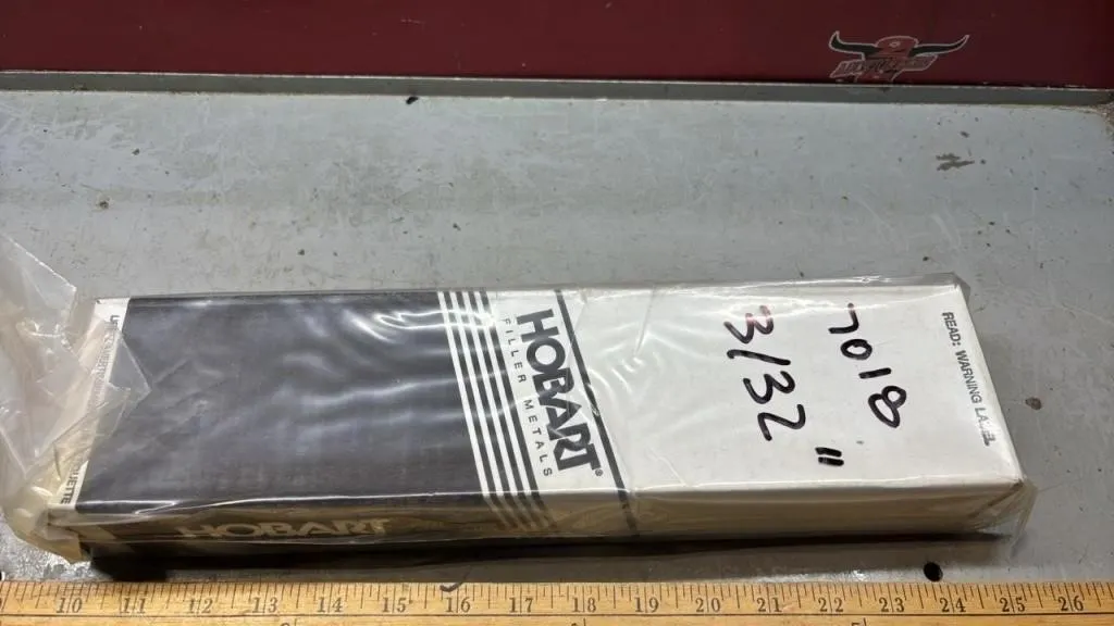 Unopened Box Hobart Welding Rod 7018, 3/32”.