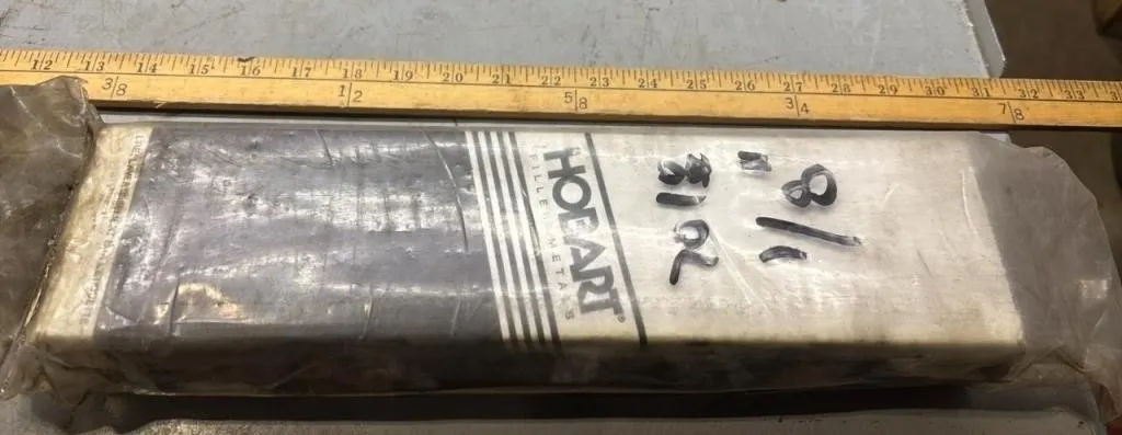 Unopened Box Hobart Welding Rod 7018, 1/8”.